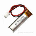 3.7V 150mAh Lithium-ion Polymer Battery, 501235, Small Prismatic Flat Lithium Battery